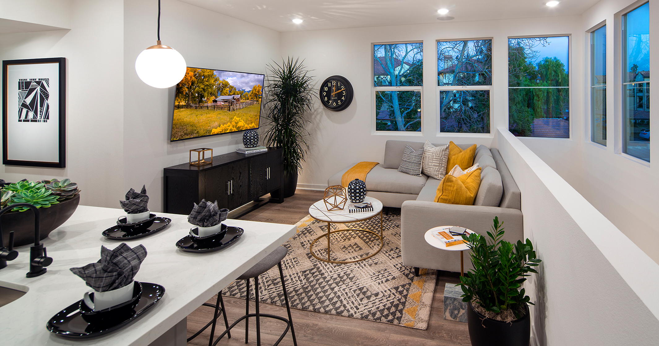 Nova Rancho Cucamonga Plan 1 Living Room
