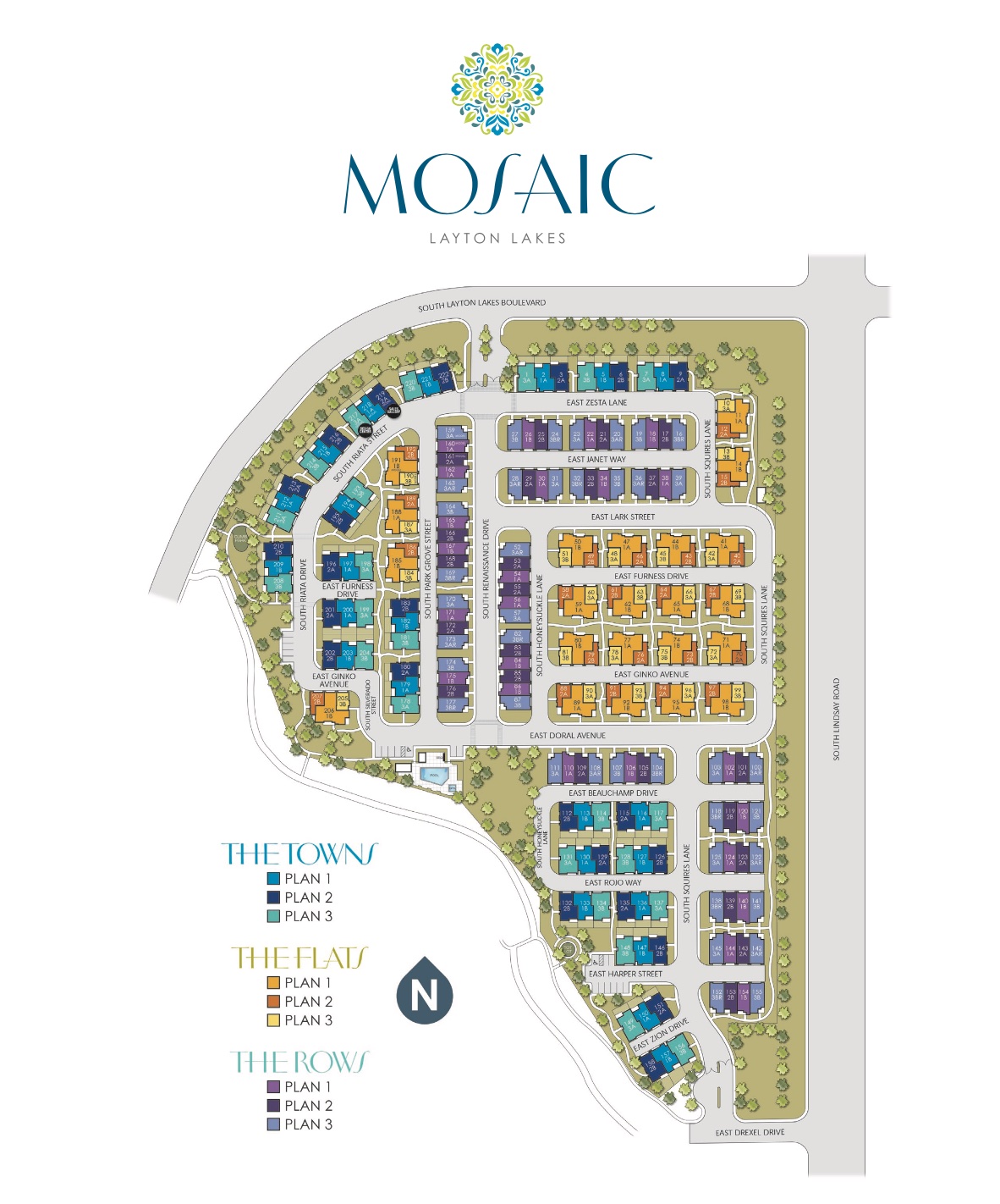 Mosaic Site Plan
