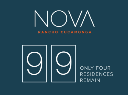 NOVA Countdown Clock - Four Residences Left